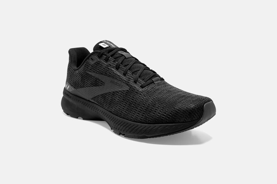 Brooks Launch 8 Road Running Shoes - Mens - Black - ND6497125